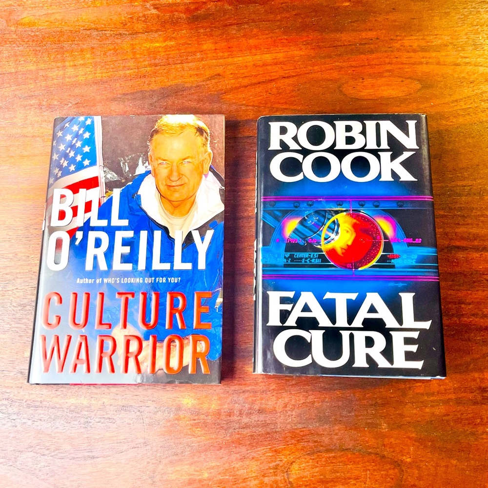 BILL O’REILLY CULTURE WAR & ROBIN COOK - FATAL CURE.